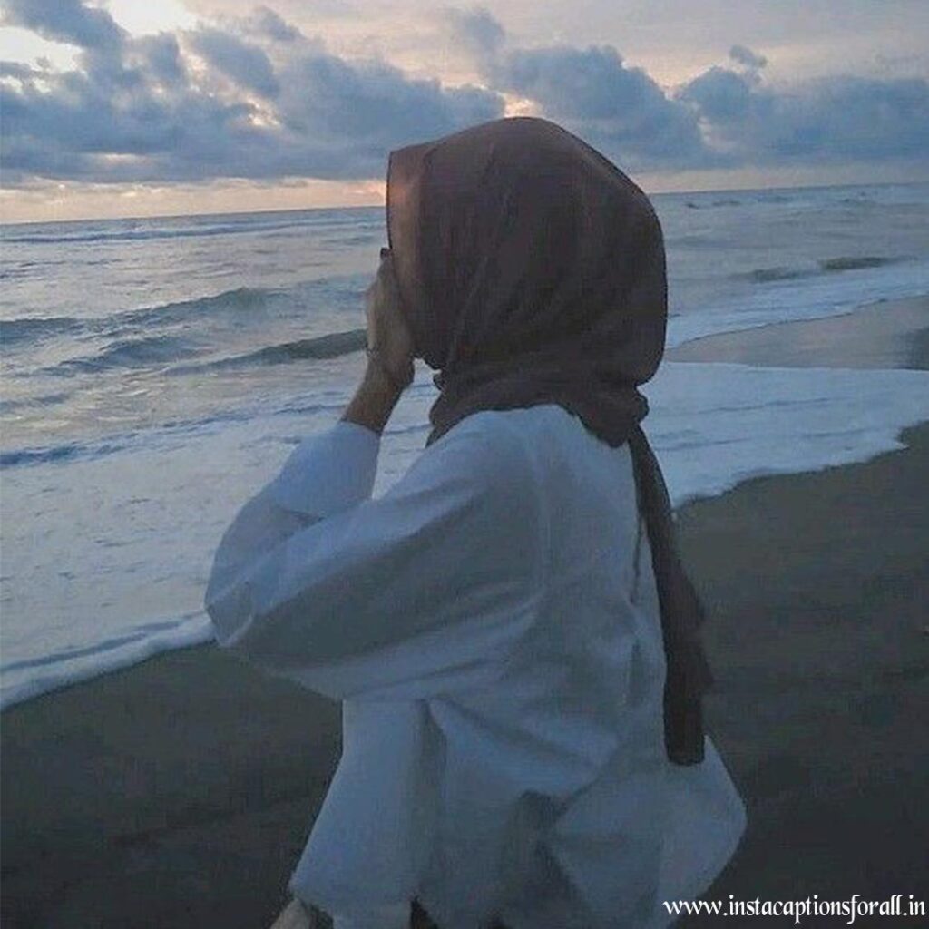 stylish hijab girl dp