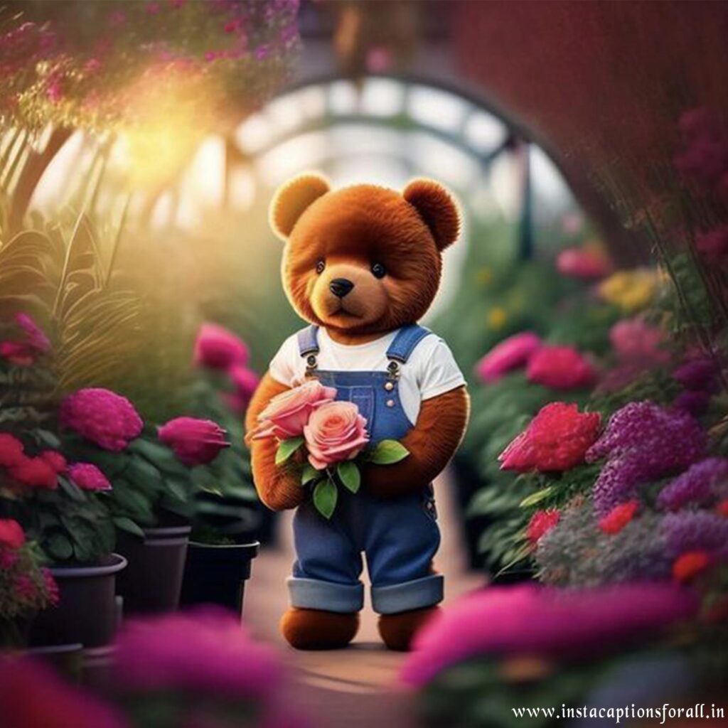teddy bear dp love