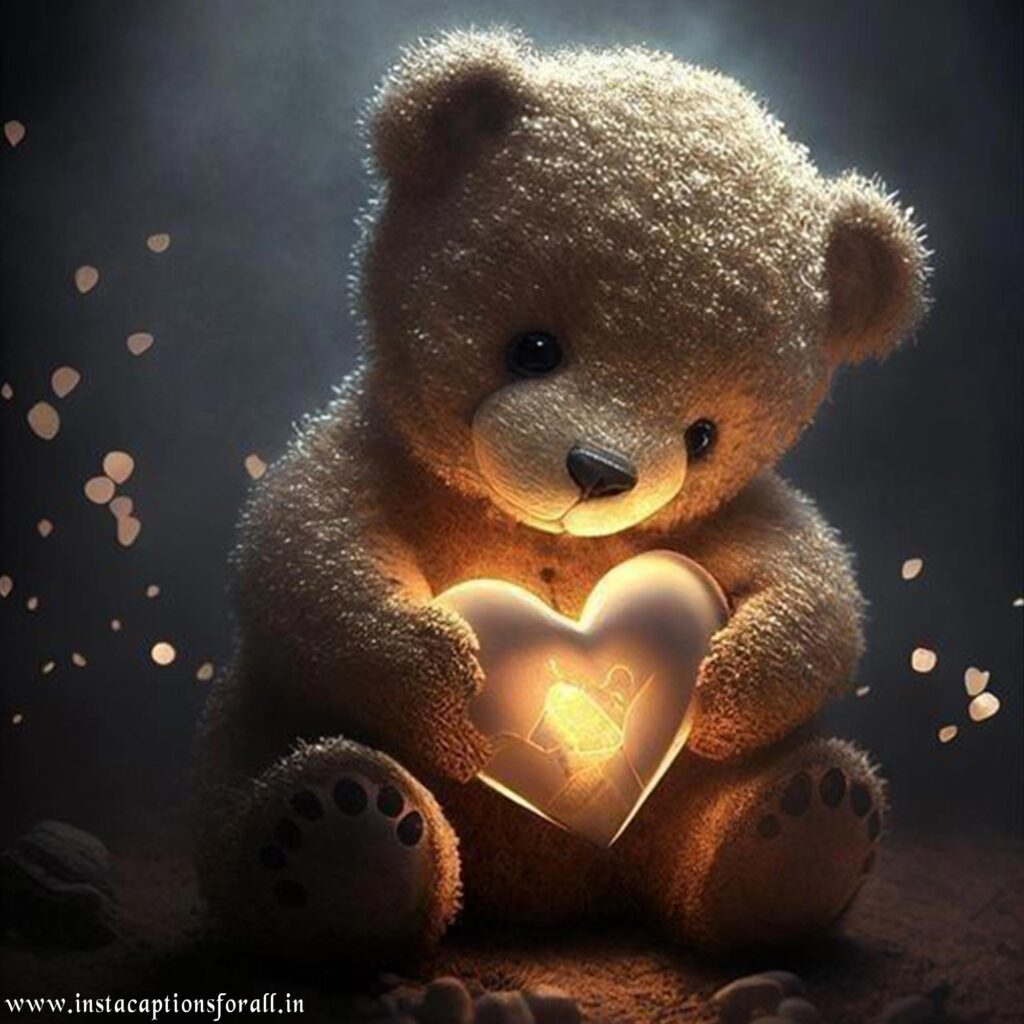 sad teddy bear dp